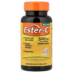 어메리칸 헬스 American Health, Ester-C®, 베지 캡슐 60정