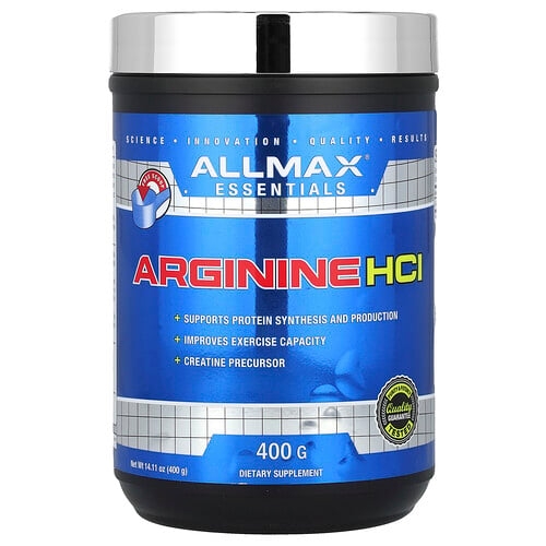 올맥스 ALLMAX, 필수 영양소, 아르기닌 HCl, 400g(14.11oz) 상세 이미지