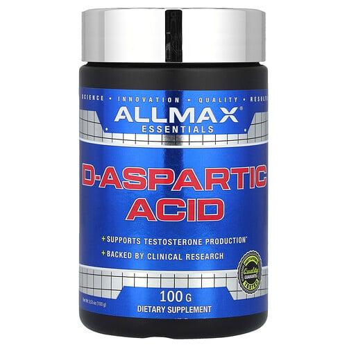 올맥스 ALLMAX, D-아스파르트산, 100g(3.53oz) 상품 이미지