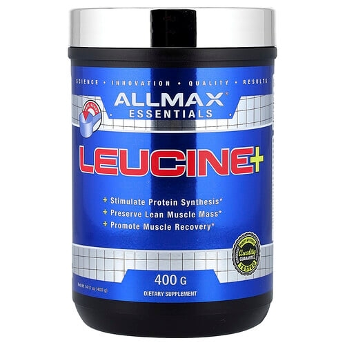 올맥스 ALLMAX, 필수 영양소, 류신+, 400g(14.11oz) 상세 이미지