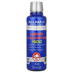 올맥스 ALLMAX, 액상 L-카르니틴 1500, 과일 펀치, 473ml(16oz)