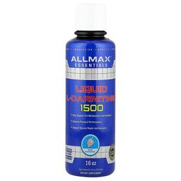 올맥스 ALLMAX, 액상 l-카르니틴 1500, 블루 라즈베리, 473ml(16oz)