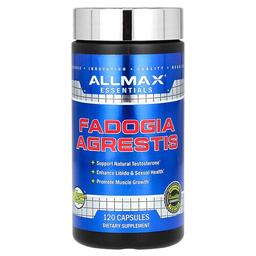 올맥스 ALLMAX, 필수 영양소, 파도기아 아그레티스, 325mg, 캡슐 120정