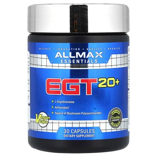 올맥스 ALLMAX, EGT 20+, 캡슐 30정 상품 이미지