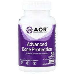 어드밴스드 어소모레큘러 리서치 AOR Advanced Orthomolecular Research AOR, 고급 뼈 보호, 40mg, 캡슐 30정
