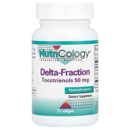 뉴트리콜로지 Nutricology, 델타 프랙션, 토코트리에놀, 소프트젤 75정(소프트젤 1정당 50mg)