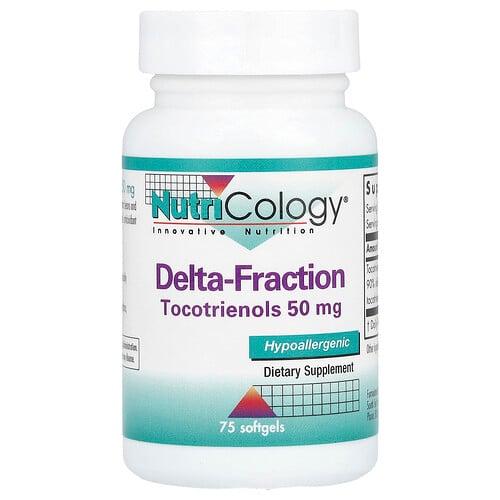 뉴트리콜로지 Nutricology, 델타 프랙션, 토코트리에놀, 소프트젤 75정(소프트젤 1정당 50mg) 상품 이미지