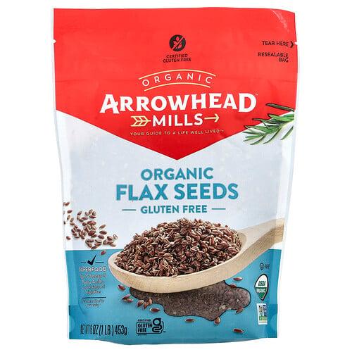 에로우헤드 밀스 Arrowhead Mills, 유기농 아마씨, 453g(16oz) 상품 이미지