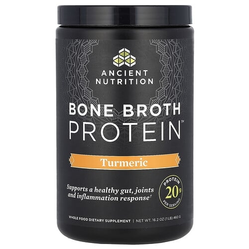 닥터 엑스/엔시언트 뉴트리션 Ancient Nutrition, 뼈 육수 단백질, 강황, 460g(1lb) 상세 이미지