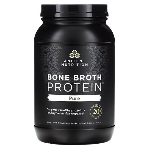 닥터 엑스/엔시언트 뉴트리션 Ancient Nutrition, 소뼈 육수 단백질, 순수, 892g(2lb) 상세 이미지