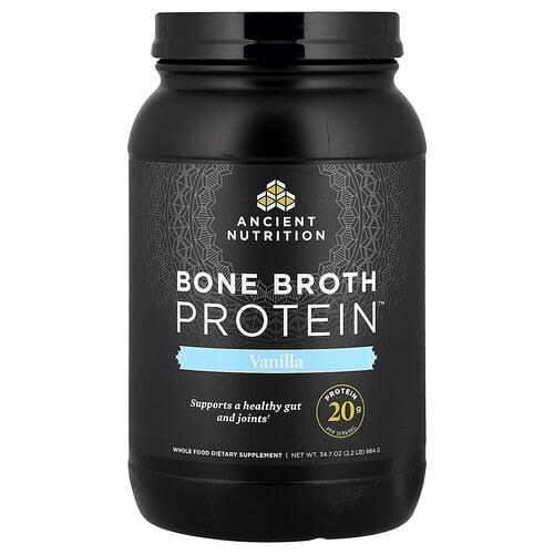 닥터 엑스/엔시언트 뉴트리션 Ancient Nutrition, Bone Broth Protein™, 바닐라 맛, 984g(2.2lb) 상품 이미지