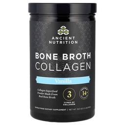 닥터 엑스/엔시언트 뉴트리션 Ancient Nutrition, 뼈 육수 콜라겐, 바닐라 맛, 519g(1.1lb)