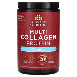 닥터 엑스/엔시언트 뉴트리션 Ancient Nutrition, 멀티 콜라겐 단백질, 바닐라, 472.5g(1.04lbs)