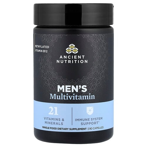 닥터 엑스/엔시언트 뉴트리션 Ancient Nutrition, 남성용 종합비타민, 캡슐 90정 상세 이미지
