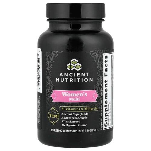 닥터 엑스/엔시언트 뉴트리션 Ancient Nutrition, 여성용 멀티, 캡슐 90정 상품 이미지