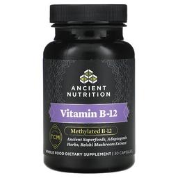 닥터 엑스/엔시언트 뉴트리션 Ancient Nutrition, 비타민B-12, 캡슐 30정