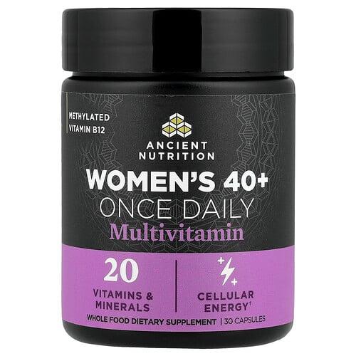 닥터 엑스/엔시언트 뉴트리션 Ancient Nutrition, 40세 이상 여성용 종합비타민, 캡슐 30정 상품 이미지