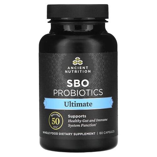 닥터 엑스/엔시언트 뉴트리션 Ancient Nutrition, SBO 프로바이오틱, 얼티밋, 500억CFU, 캡슐 60정 상품 이미지