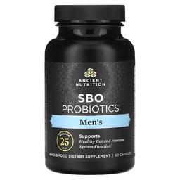 닥터 엑스/엔시언트 뉴트리션 Ancient Nutrition, 남성용 SBO 프로바이오틱스, 250억 CFU, 캡슐 60정