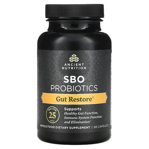 닥터 엑스/엔시언트 뉴트리션 Ancient Nutrition, SBO 프로바이오틱, 250억CFU, 캡슐 60정 상품 이미지