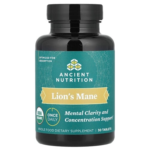 닥터 엑스/엔시언트 뉴트리션 Ancient Nutrition, 노루궁뎅이버섯, 30정 상세 이미지