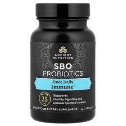 닥터 엑스/엔시언트 뉴트리션 Ancient Nutrition, SBO 프로바이오틱, 하루 1회, 이뮨, 250억CFU, 캡슐 30정