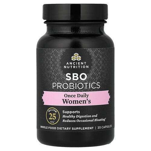 닥터 엑스/엔시언트 뉴트리션 Ancient Nutrition, SBO 프로바이오틱, 하루 1회 여성용, 250억CFU, 캡슐 30정 상세 이미지