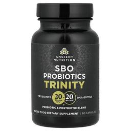 닥터 엑스/엔시언트 뉴트리션 Ancient Nutrition, SBO 프로바이오틱 트리니티, 캡슐 60정