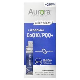 Aurora Nutrascience, 리포소말 CoQ10/PQQ+, 32팩, 각 20ml(0.68fl oz)