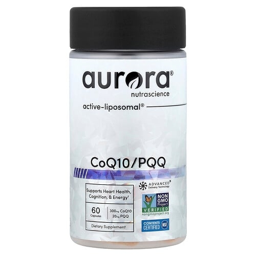 Aurora Nutrascience, CoQ10/PQQ, 캡슐 60정 상세 이미지