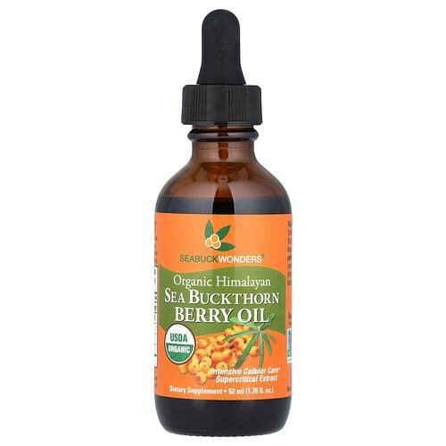 씨벅원더스 SeaBuckWonders, 유기농 히말라야 산자나무 베리 오일, 인텐시브 셀룰러 케어, 52ml(1.76oz) 상품 이미지