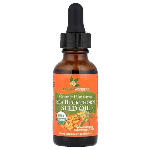 씨벅원더스 SeaBuckWonders, 유기농 히말라야 산자나무 씨오일, 30ml(1fl oz) 상품 이미지
