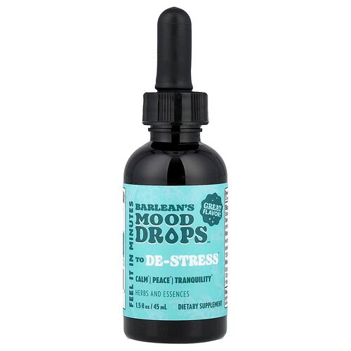 발린스 Barlean's, Mood Drops™, 스트레스 완화, 45ml(1.5fl oz) 상품 이미지