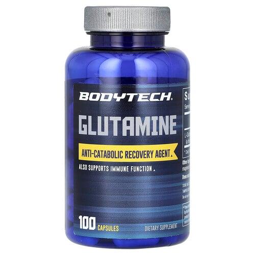 바디테크 BodyTech, 글루타민, 500mg, 캡슐 100정 상품 이미지