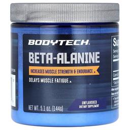 바디테크 BodyTech, 베타-알라닌, 무맛, 144g(5.1oz)