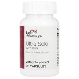 베리아트릭 어드밴티지 Bariatric Advantage, Ultra Solo, 철분 함유, 캡슐 90정