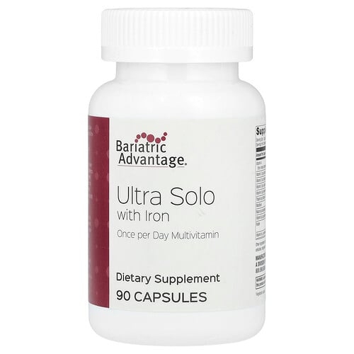 베리아트릭 어드밴티지 Bariatric Advantage, Ultra Solo, 철분 함유, 캡슐 90정 상세 이미지