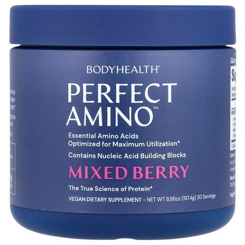 바디헬스 BodyHealth, Perfect Amino™, 믹스 베리, 197.4g(6.96oz) 상품 이미지
