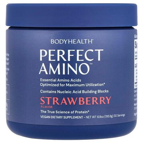 바디헬스 BodyHealth, Perfect Amino™, 딸기맛, 195.9g(6.9oz) 상품 이미지