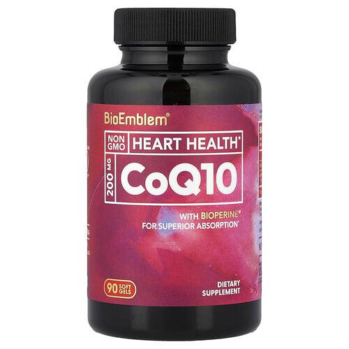 바이오엠블럼 BioEmblem, BioPerine® 함유 CoQ10, 소프트젤 90정 상품 이미지