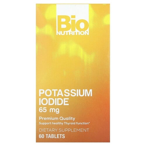 바이오 뉴트리션 Bio Nutrition, 요오드화 칼륨, 65mg, 60정 상세 이미지