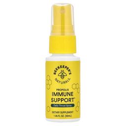 Beekeeper's Naturals, 프로폴리스 면역 지원, 데일리 스로트 스프레이, 30ml(1.06fl oz)