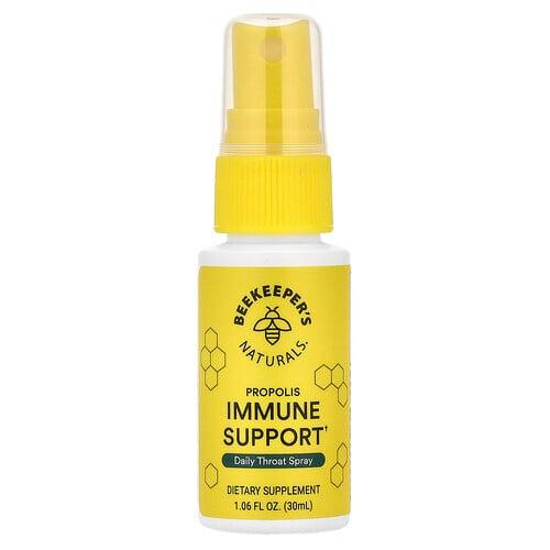 Beekeeper's Naturals, 프로폴리스 면역 지원, 데일리 스로트 스프레이, 30ml(1.06fl oz) 상품 이미지