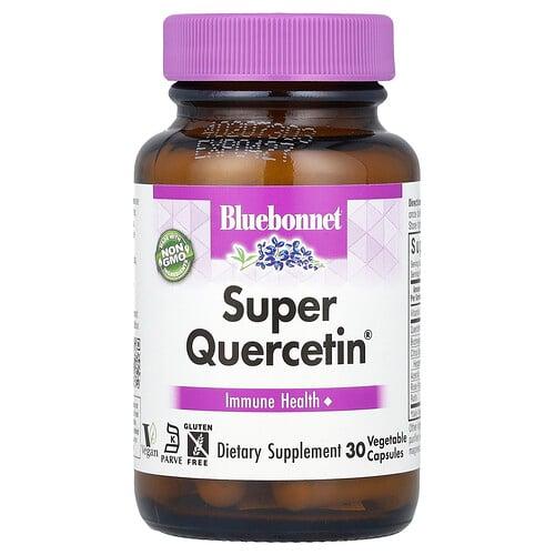 블루보넷 뉴트리션 Bluebonnet Nutrition, Super Quercetin®, 베지 캡슐 30정 상품 이미지