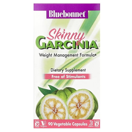 블루보넷 뉴트리션 Bluebonnet Nutrition, Skinny Garcinia 체중 관리 포뮬라, 베지 캡슐 90정 상세 이미지