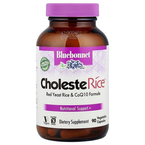블루보넷 뉴트리션 Bluebonnet Nutrition, 콜레스테롤(CholesteRice®, 베지 캡슐 90정) 상품 이미지
