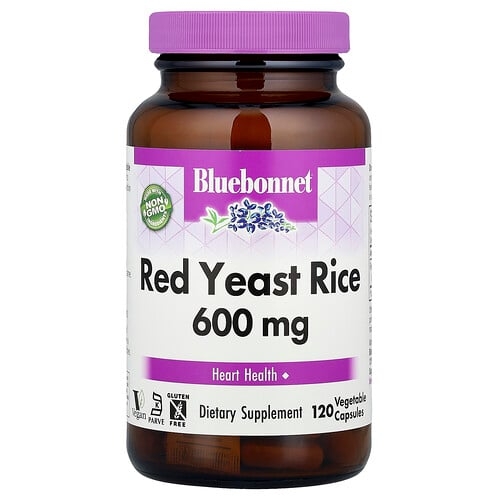 블루보넷 뉴트리션 Bluebonnet Nutrition, 홍국, 600mg, 베지 캡슐 120정 상세 이미지