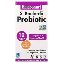 블루보넷 뉴트리션 Bluebonnet Nutrition, S. 보울라디 프로바이오틱, 베지 캡슐 60정