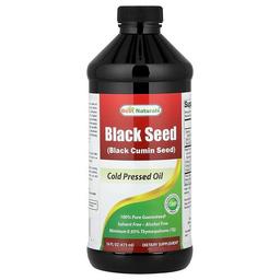베스트 내추럴스 Best Naturals, 블랙 씨, 냉압착 오일, 473ml(16fl oz)