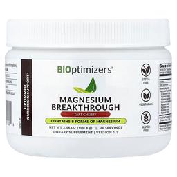 바이옵티마이저 BIOptimizers, 마그네슘 Breakthrough, 타트체리, 100.8g(3.56oz)